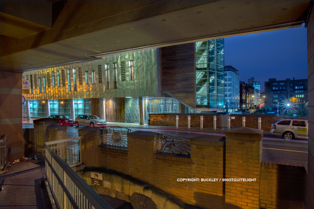 Ducie Street at dawn