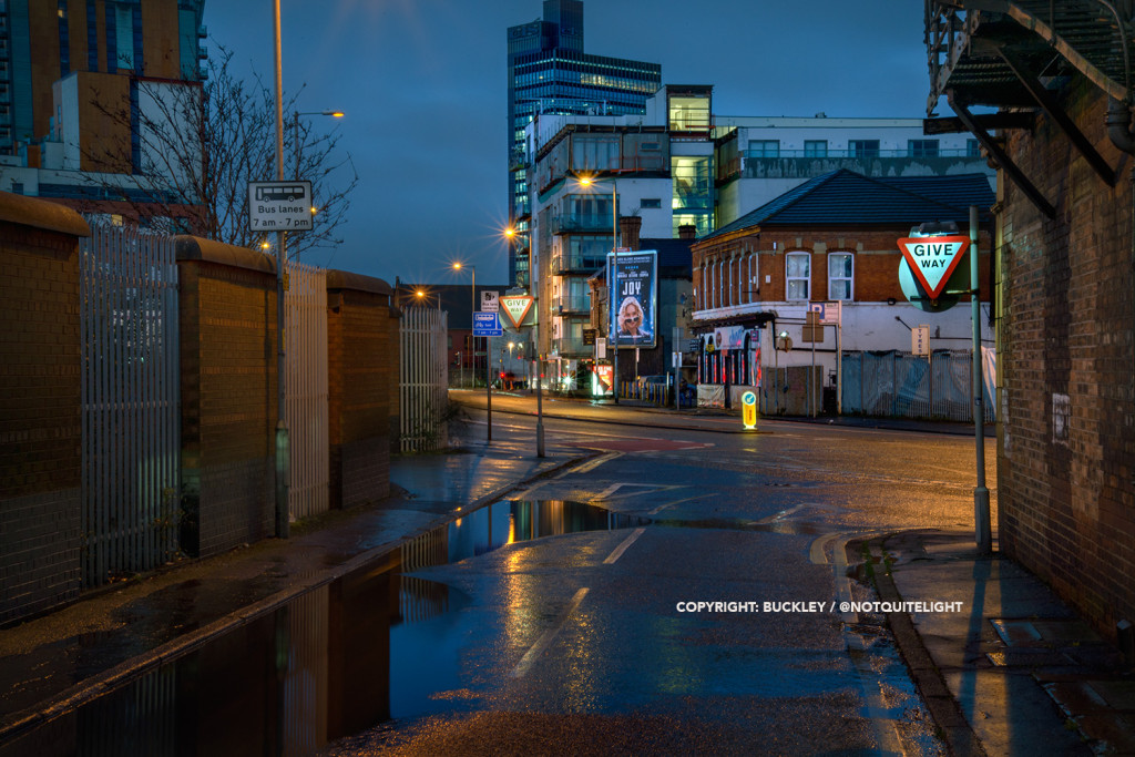 rochdale road at dawn