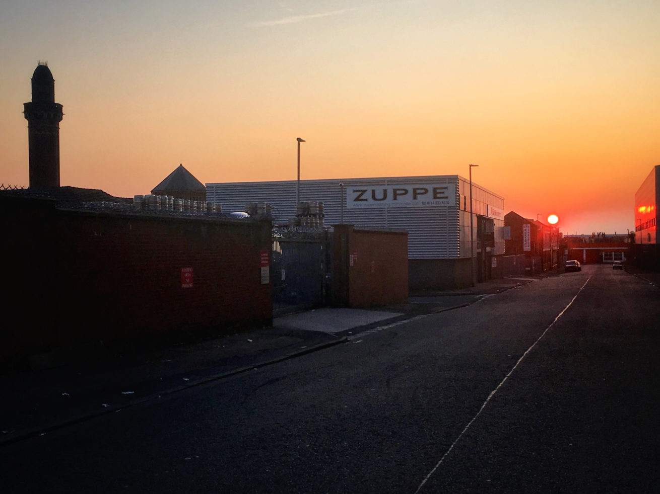 CHEETHAM HILL, MANCHESTER, DUSK